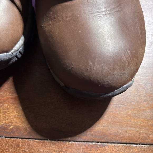 Magellan Little Boys Sz 1 D Leather Hiking Boots - Picture 9 of 10